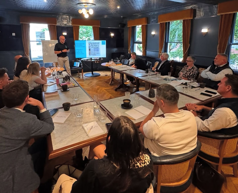 Andrew &ldquo;Diesel&rdquo; Bennett delivering a high performance session to a corporate team