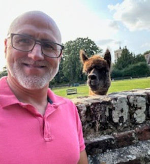 Andrew &ldquo;Diesel&rdquo; Bennett outdoors in the countryside during a walk and talk session